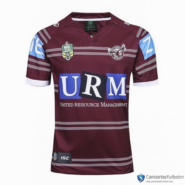 Camiseta Manly Sea Eagles Primera equipo 2017-18 Rojo